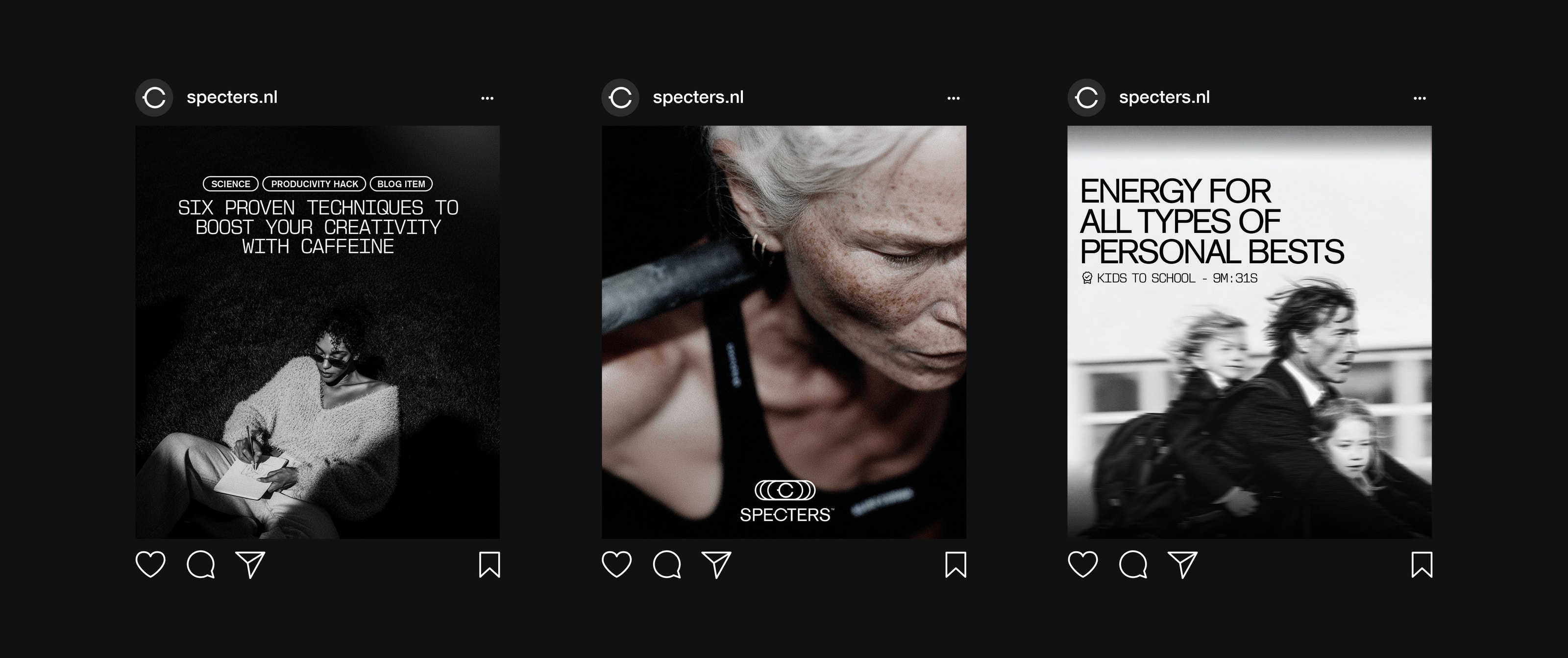 Specters: Instagram-posts